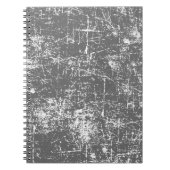 Grijs Onderdruk Notitieboek (Voorkant)