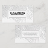 grijs ondergrondse patroon visitekaartje (Voorkant / Achterkant)