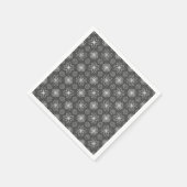 Grijs ontwerp servet (Hoek)