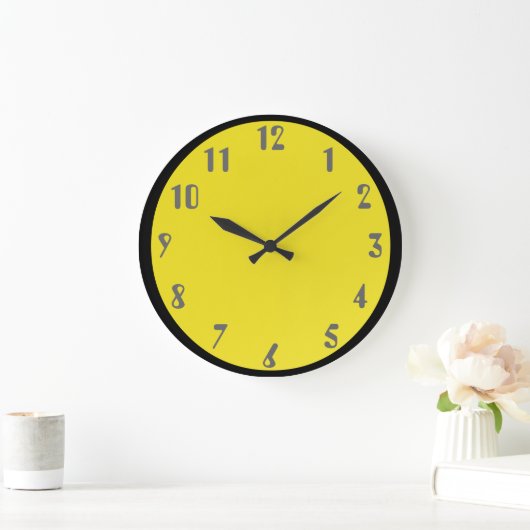 Grijs op Geel Grote Klok (Huis)