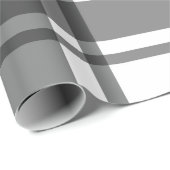 Grijs op grijs plaid cadeaupapier (Rol Hoek)
