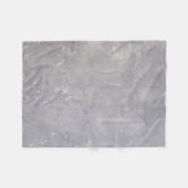 Grijs oppervlak fleece deken (Voorkant (Horizontaal))