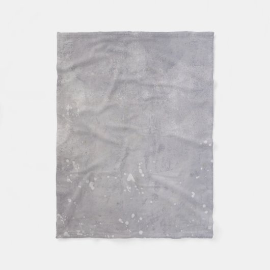 Grijs oppervlak fleece deken (Voorkant)