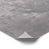 Grijs oppervlak poster (Hoek)