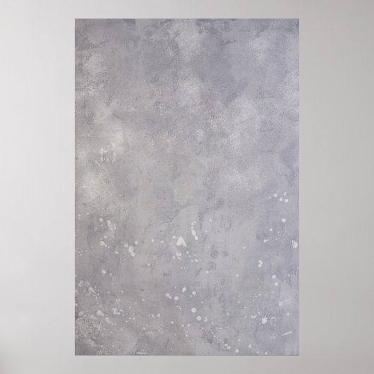 Grijs oppervlak poster (Voorkant)