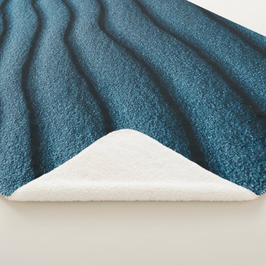 Grijs oppervlak sherpa deken (3/4)