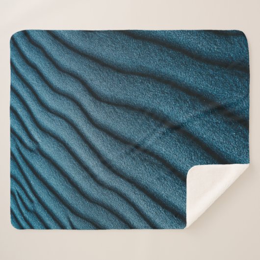 Grijs oppervlak sherpa deken (Voorkant (horizontaal))