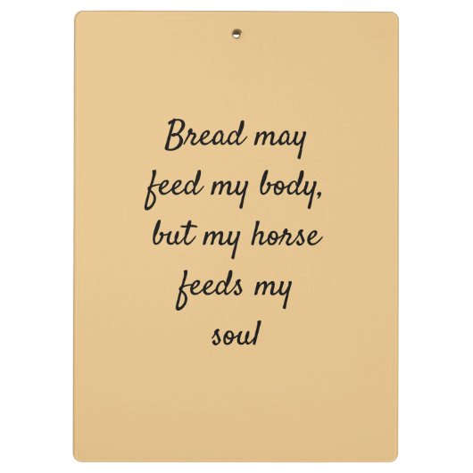 Grijs Paard en bruidegom OTTB klembord (Achterkant)