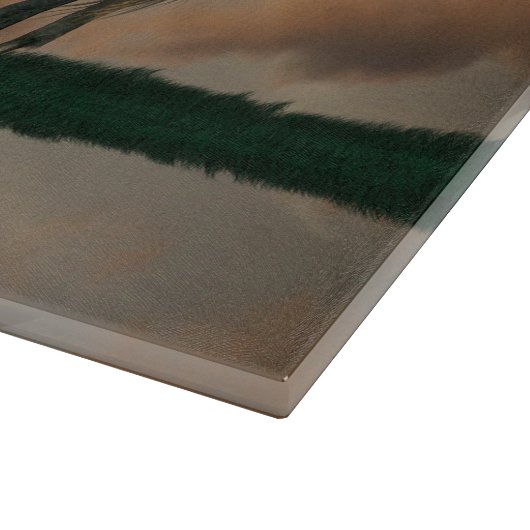 Grijs Paard en bruidegom OTTB snijplank (Hoek)