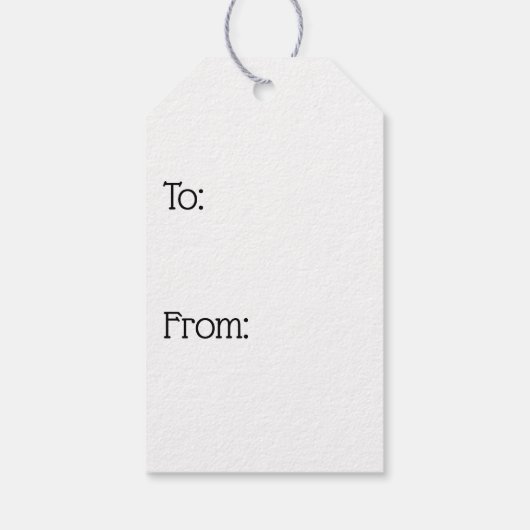 Grijs Paard Staande In Lavendel Cadeaulabel (Achterkant)