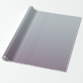 Grijs paars verpakkingspapier cadeaupapier (Uitgerold)
