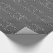 Grijs papier voor de verpakking en helder papier (Hoek)