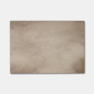 grijs papierperkament met retro post-it® notes