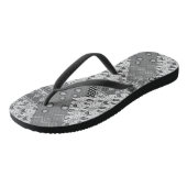 Grijs Patchwork Patchwork Patroon Teenslippers (Schuin)