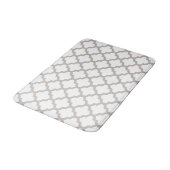 Grijs Patroon Bathroom Rug Bath Mat (Gekanteld)