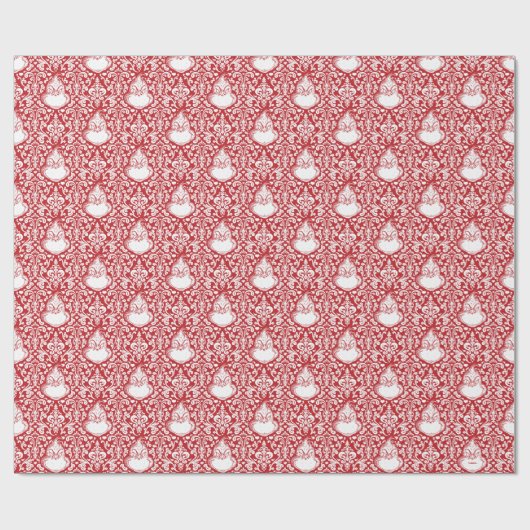  grijs patroon cadeaupapier (Vlak)