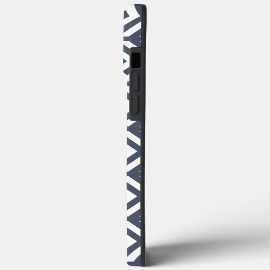 Grijs Patroon Case-Mate iPhone Case (Achterkant / Links)