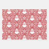  grijs patroon inpakpapier vel (Voorkant 2)