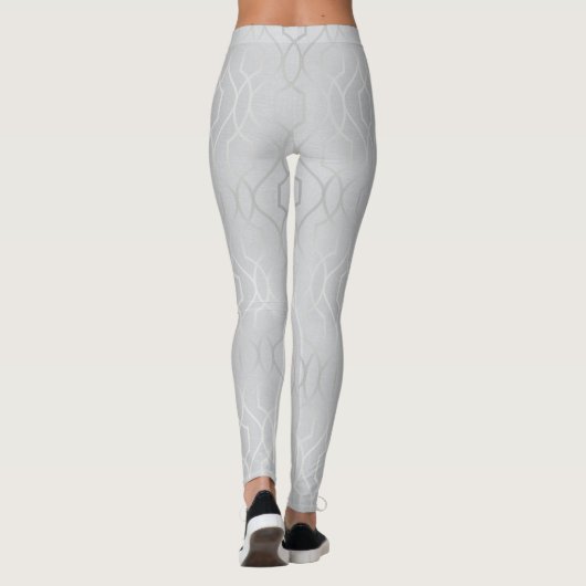 grijs patroon leggings (Achterkant)