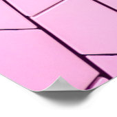 grijs patroon poster (Hoek)