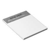 Grijs Patroon Zakelijk Notitieblok (Schuin)