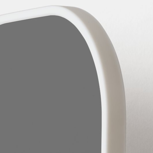 Grijs Pickleball Paddle (Links Detail)