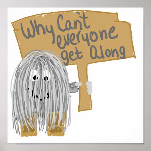 grijs poster (Voorkant)