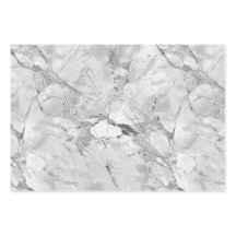 Grijs "Regal Stone Vein" Marmeren textuur Wrapping