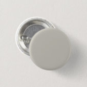 Grijs Repose Effenkleur Ronde Button 3,2 Cm (Voorkant /achterkant)