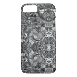 grijs rokerkwarts, zwart wit grijs patroon Case-Mate iPhone case