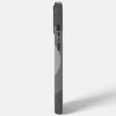 Grijs Ronde Apple iPhone 15 Pro Max Hoesje (Achterkant / Links)