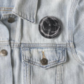 Grijs Ronde Button 5,7 Cm (In situ)