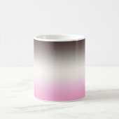 Grijs roze Ombre Koffiemok (Center)