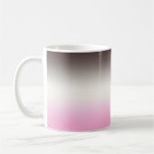 Grijs roze Ombre Koffiemok (Links)