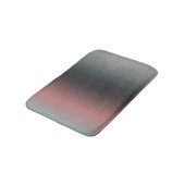 Grijs, roze, zwarte gradiënt, Ombre.  Badmat (Gekanteld)