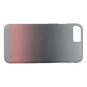 Grijs, roze, zwarte gradiënt, Ombre. Case-Mate iPhone Case (Achterkant (Horizontaal))