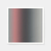 Grijs, roze, zwarte gradiënt, Ombre. Servet (Voorkant)