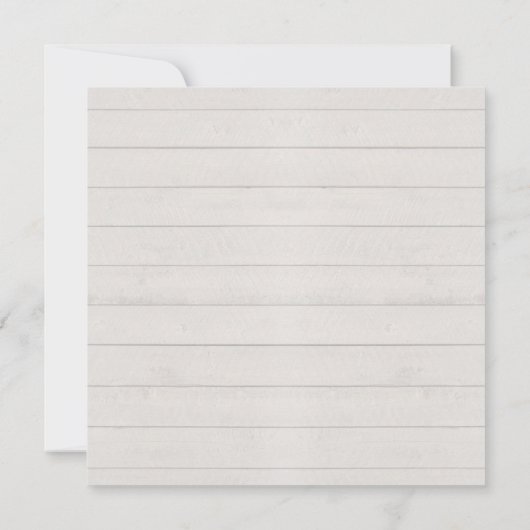 Grijs rustiek hout Eucalyptusblad waterverf Kaart (Achterkant)