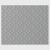 grijs schaalpatroon cadeaupapier (Vlak)