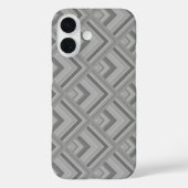grijs schaalpatroon Case-Mate iPhone case (Achterkant)