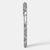 grijs schaalpatroon Case-Mate iPhone case (Achterkant / Links)