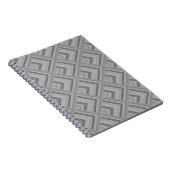 grijs schaalpatroon notitieboek (Rechterzijde)