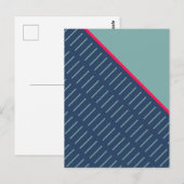 Grijs Schijfje Briefkaart (Voorkant / Achterkant)
