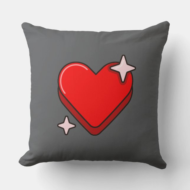 Grijs Sierkussen 20 x 20 inch (Voorkant)