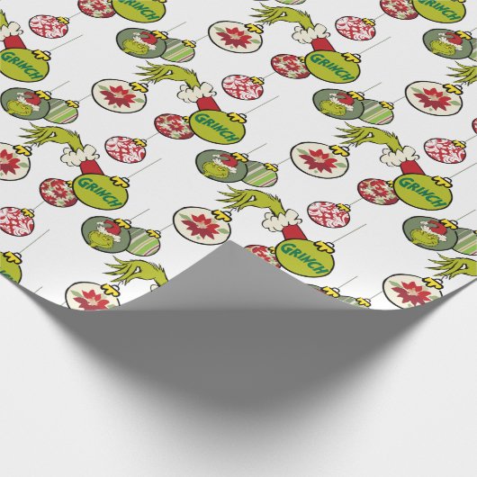  grijs sierpatroon cadeaupapier (Hoek)