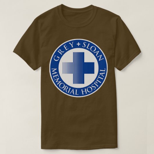 Grijs Sloan Memorial Hospital Variant T-shirt (Design voorkant)