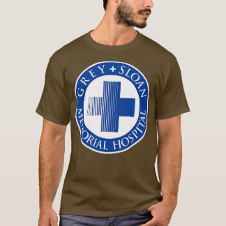 Grijs Sloan Memorial Hospital Variant T-shirt