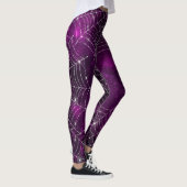 Grijs spinnenweb leggings (Rechts)