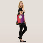 Grijs spookhuis Halloween    Tote Bag (Op model)