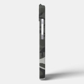 Grijs stedelijk camouflagepatroon Case-Mate iPhone case (Achterkant / Links)